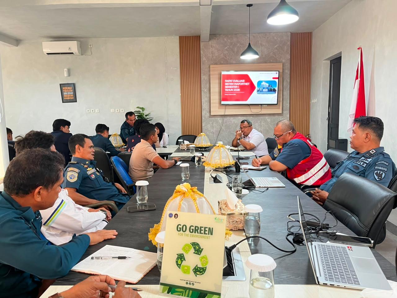Rapat Evaluasi Sistem Inaportnet Semester I Tahun 2026